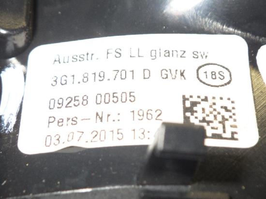 Luftd?se vorne links VW PASSAT Variant (3G5) 2.0 TDI 3G1819701D Bild Luftd?se vorne links VW PASSAT Variant (3G5) 2.0 TDI 3G1819701D
