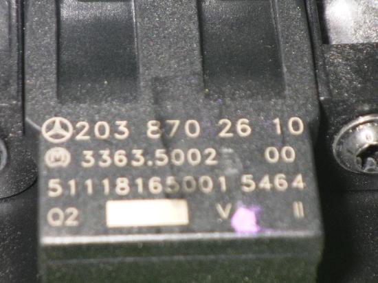 Schalter Warnblinkanlage MERCEDES-BENZ C-KLASSE T-Model (S203) C 220 CDI (203.208) 2038702610 Bild Schalter Warnblinkanlage MERCEDES-BENZ C-KLASSE T-Model (S203) C 220 CDI (203.208) 2038702610