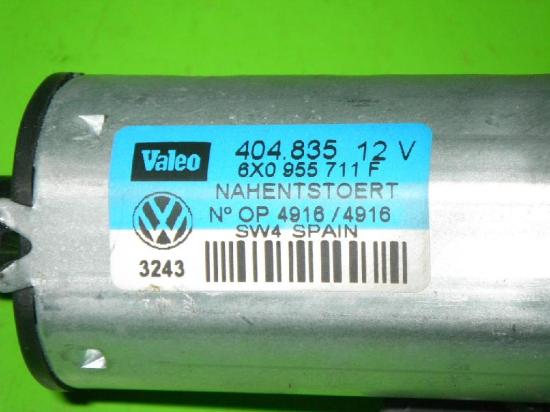 Wischermotor hinten SEAT AROSA (6H) 1.0 6X0955711F Bild Wischermotor hinten SEAT AROSA (6H) 1.0 6X0955711F