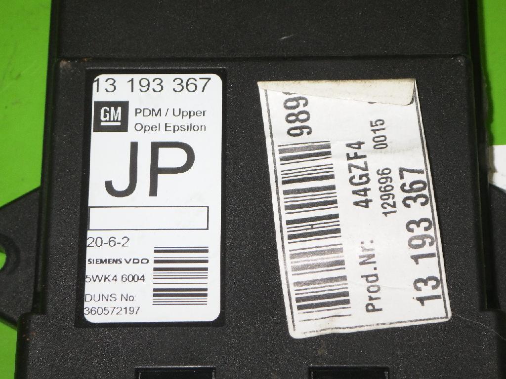 Steuergerät Tür vorne rechts OPEL SIGNUM 1.9 CDTI 13193367 Bild Steuergerät Tür vorne rechts OPEL SIGNUM 1.9 CDTI 13193367