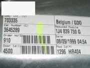 Fensterheber Tür hinten rechts VW GOLF IV (1J1) 1.6 1J4839730G