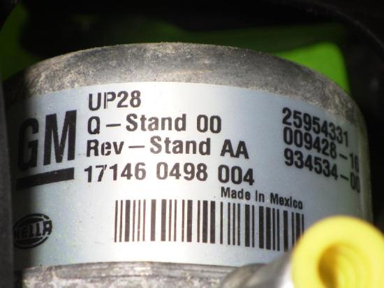 Vakuumpumpe Unterdruckpumpe OPEL ASTRA K (B16) 1.4 Turbo (68) 25954331 Bild Vakuumpumpe Unterdruckpumpe OPEL ASTRA K (B16) 1.4 Turbo (68) 25954331