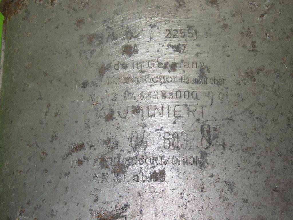 Auspufftopf hinten FORD ORION II (AFF) 1.6 i KAT