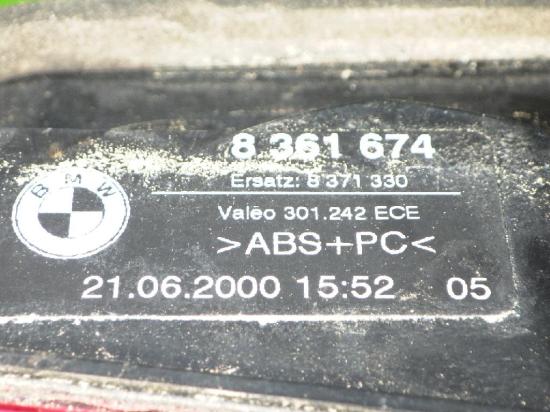 Schlussleuchte innen rechts BMW 5 Touring (E39) 523 i 8361674 Bild Schlussleuchte innen rechts BMW 5 Touring (E39) 523 i 8361674