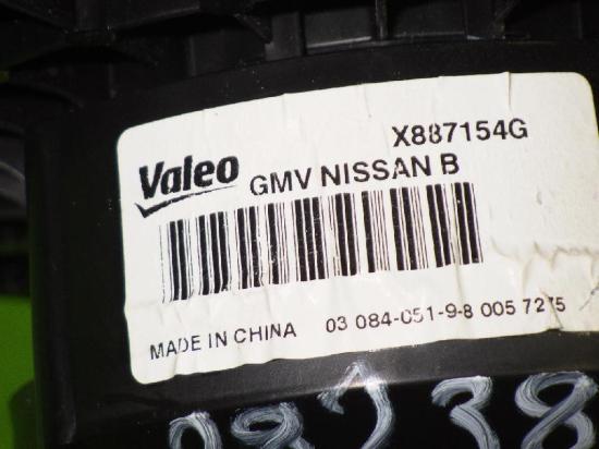 Gebläsemotor hinten NISSAN (DATSUN) NV200 EVALIA 1.5 dci X887154G Bild Gebläsemotor hinten NISSAN (DATSUN) NV200 EVALIA 1.5 dci X887154G