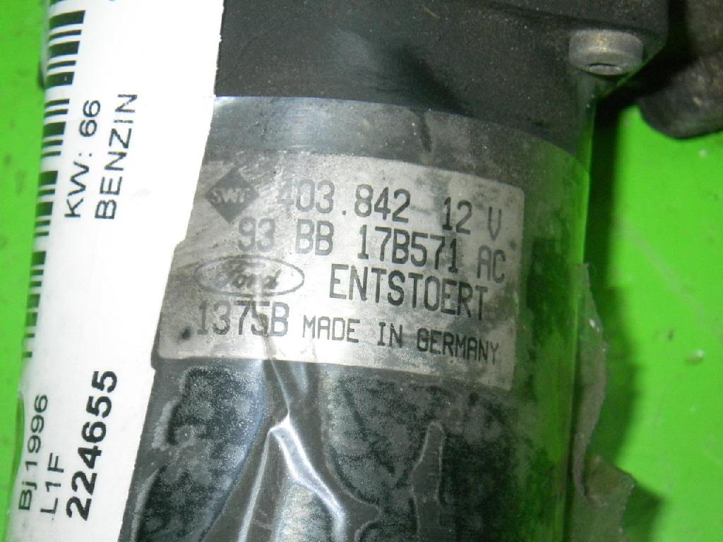 Wischermotor vorne FORD MONDEO I Kombi (BNP) 1.6 i 16V 93BB17B571AC Bild Wischermotor vorne FORD MONDEO I Kombi (BNP) 1.6 i 16V 93BB17B571AC