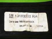 Fensterheber Tür rechts OPEL ASTRA H TwinTop (A04) 1.9 CDTi (L67) 13193232