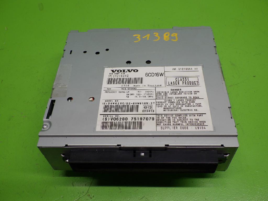 CD-Radio VOLVO C30 D5 31210342 Bild CD-Radio VOLVO C30 D5 31210342