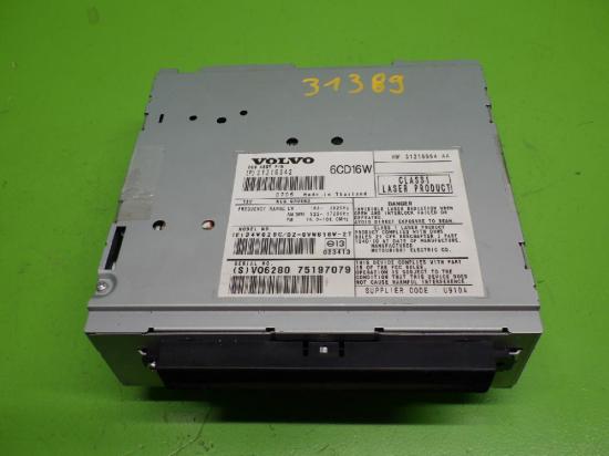 CD-Radio VOLVO C30 D5 31210342 Bild CD-Radio VOLVO C30 D5 31210342