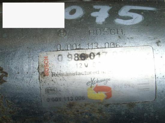 Anlasser FIAT PUNTO (176_) 60 1.2 0986017030 Bild Anlasser FIAT PUNTO (176_) 60 1.2 0986017030