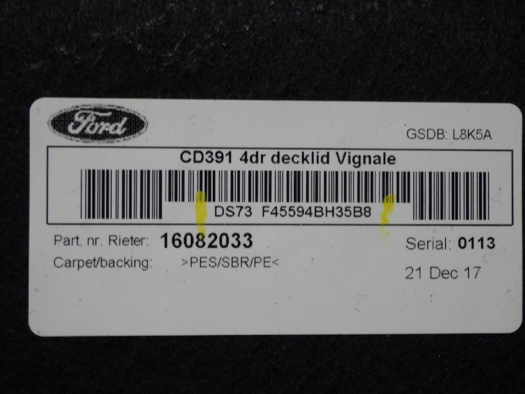 Verkleidung Heckt?r FORD MONDEO V Stufenheck 2.0 Hybrid DS73F45594BH35B8 Bild Verkleidung Heckt?r FORD MONDEO V Stufenheck 2.0 Hybrid DS73F45594BH35B8