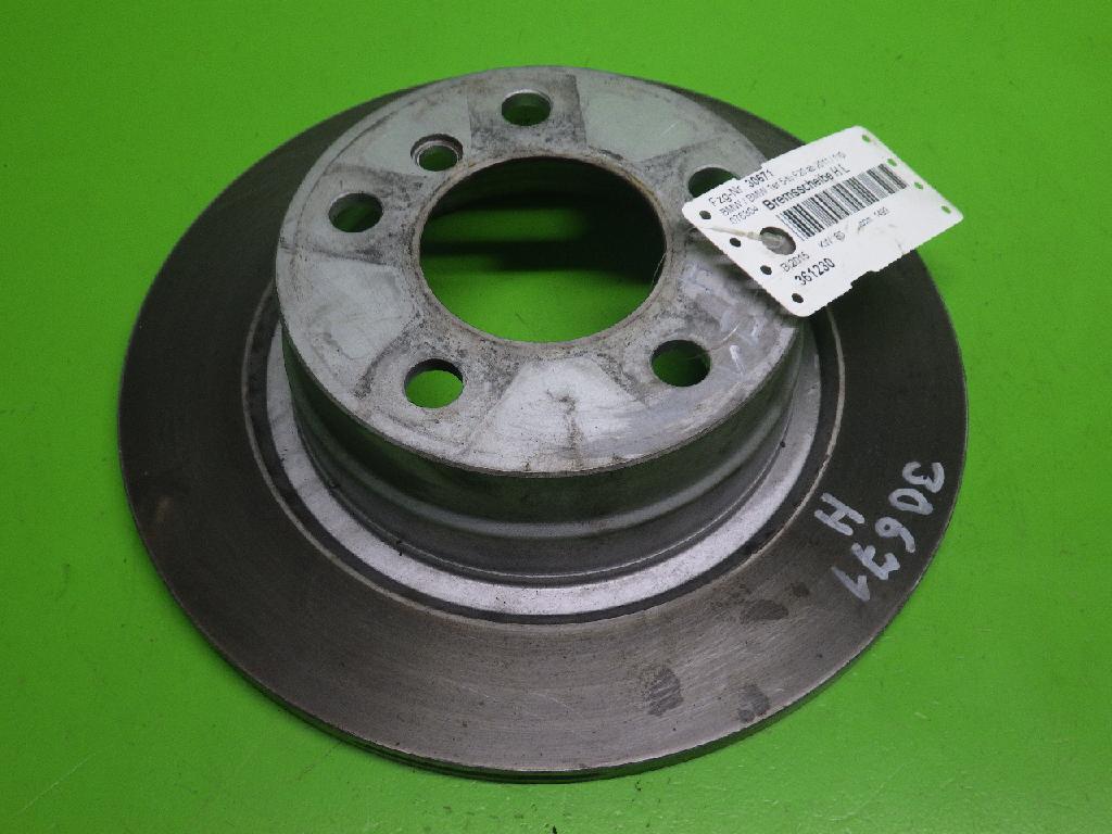 Bremsscheibe hinten links BMW 1 (F20) 116 i 6792225 Bild Bremsscheibe hinten links BMW 1 (F20) 116 i 6792225
