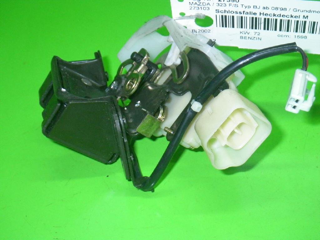 Heckt?rschloss MAZDA 323 F VI (BJ) 1.6 B25W-62-310 Bild Heckt?rschloss MAZDA 323 F VI (BJ) 1.6 B25W-62-310