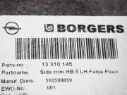 Seitenwandverkleidung hinten links OPEL ASTRA J 2.0 CDTI 13310145