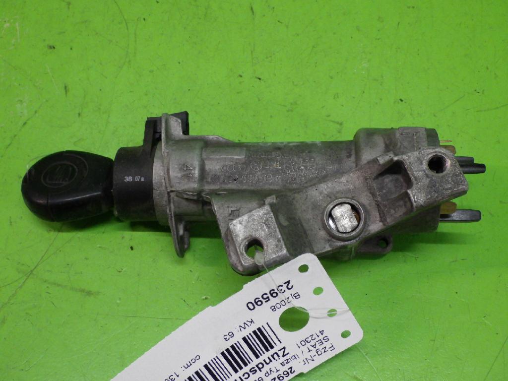 Zündschloss SEAT IBIZA III (6L1) 1.4 16V 4B0905851C Bild Zündschloss SEAT IBIZA III (6L1) 1.4 16V 4B0905851C