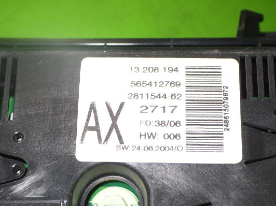 Display OPEL ASTRA H GTC (L08) 1.8 13208194 Bild Display OPEL ASTRA H GTC (L08) 1.8 13208194