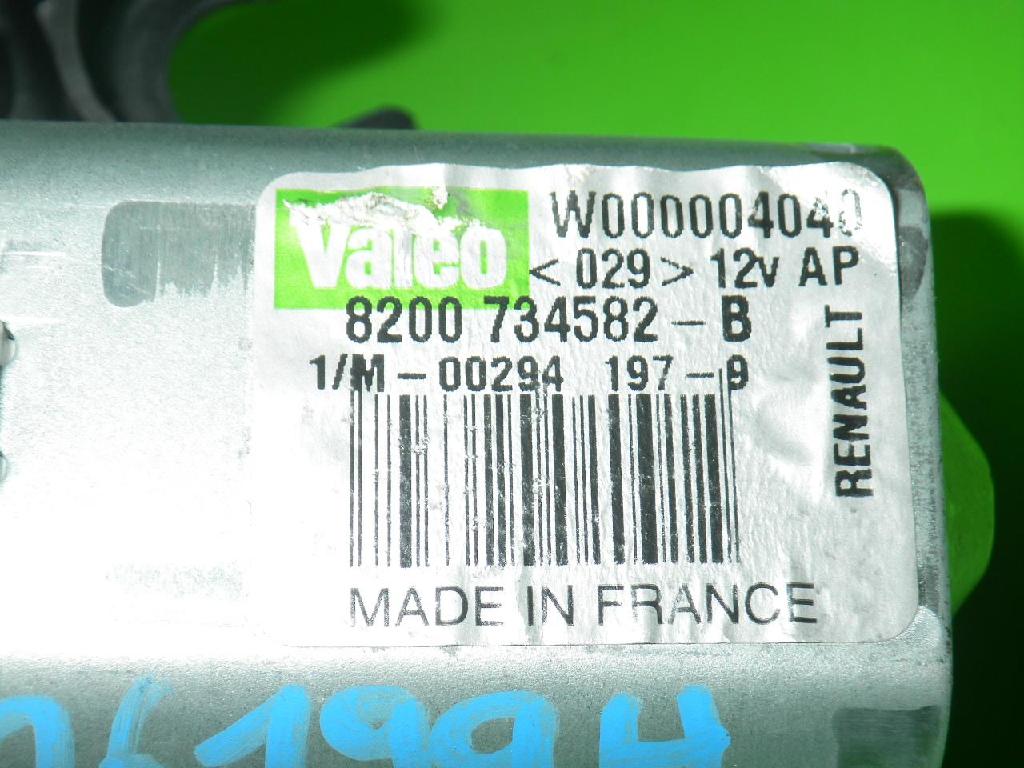 Wischermotor hinten DACIA SANDERO 1.2 16V 8200734582 Bild Wischermotor hinten DACIA SANDERO 1.2 16V 8200734582