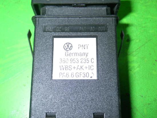 Schalter Warnblinkanlage VW PASSAT Variant (3B5) 1.9 TDI 3B0953235C Bild Schalter Warnblinkanlage VW PASSAT Variant (3B5) 1.9 TDI 3B0953235C
