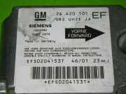 Airbag Steuergerät OPEL OMEGA B Caravan (V94) 2.2 DTI 16V (F35, M35, P35) 24420101