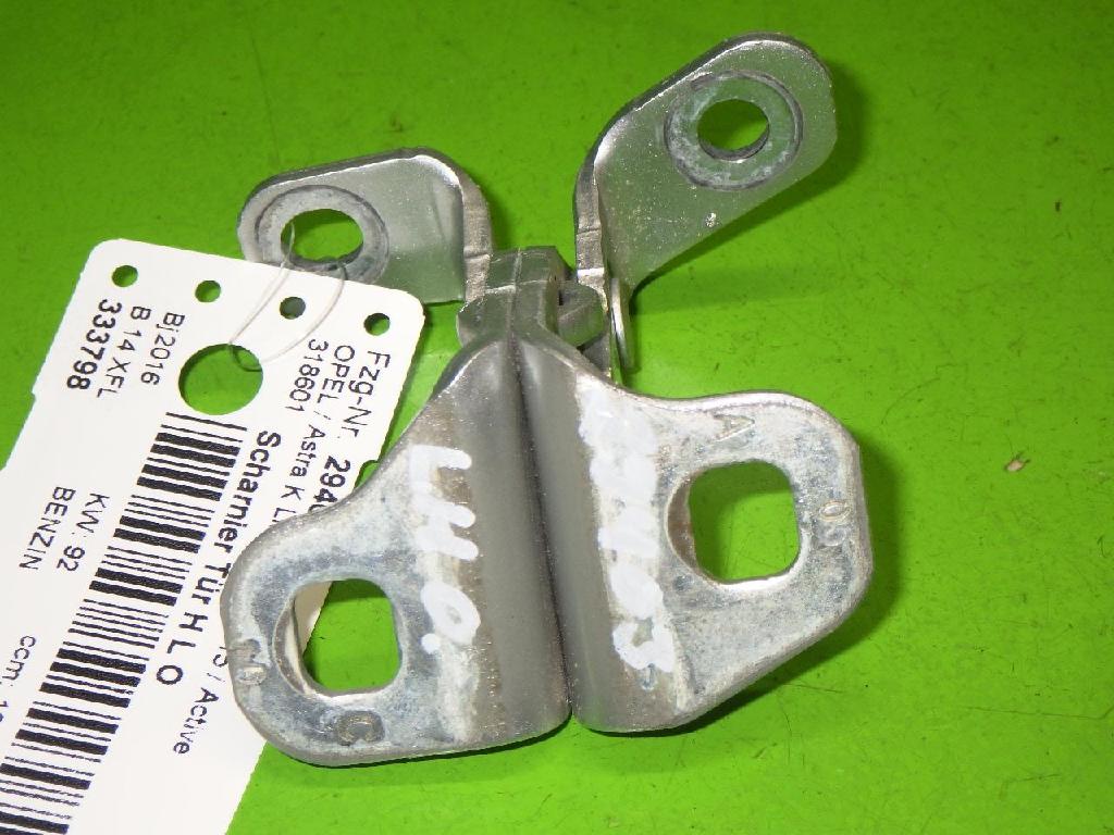 Scharnier T?rscharnier hinten links oben OPEL ASTRA K (B16) 1.4 Turbo (68) 13590931 Bild Scharnier T?rscharnier hinten links oben OPEL ASTRA K (B16) 1.4 Turbo (68) 13590931