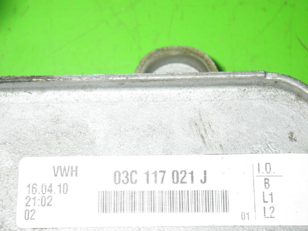 Ölkühler VW GOLF VI (5K1) 1.4 TSI 03C117021J Bild Ölkühler VW GOLF VI (5K1) 1.4 TSI 03C117021J