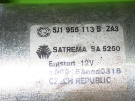 Wischermotor vorne SKODA ROOMSTER (5J) 1.6 TDI 5J1955113B Bild Wischermotor vorne SKODA ROOMSTER (5J) 1.6 TDI 5J1955113B