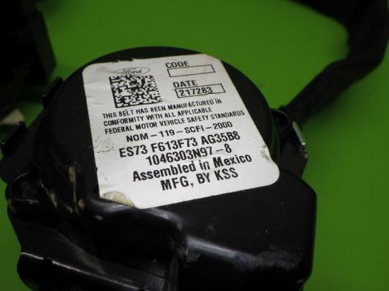 Sicherheitsgurt hinten links FORD MONDEO V Stufenheck 2.0 Hybrid ES73F613F73AG35B8 Bild Sicherheitsgurt hinten links FORD MONDEO V Stufenheck 2.0 Hybrid ES73F613F73AG35B8