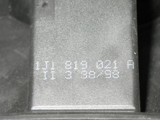 Gebl?semotor VW GOLF IV (1J1) 1.6 1J1819021A Bild Gebl?semotor VW GOLF IV (1J1) 1.6 1J1819021A