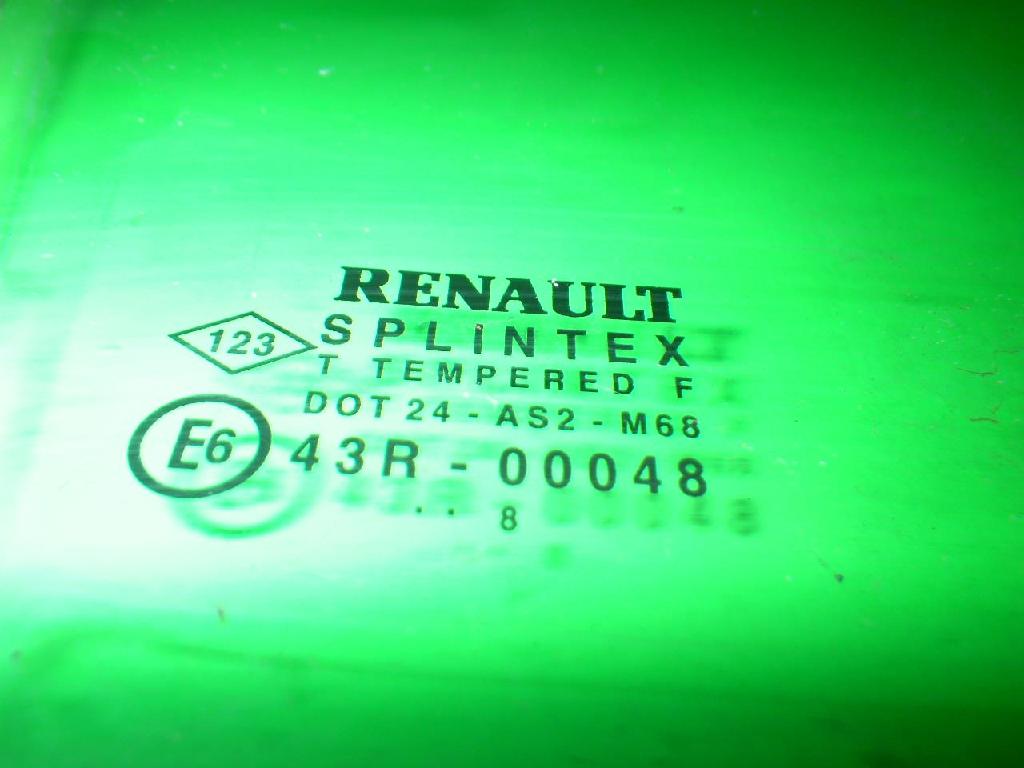 Türscheibe vorne rechts RENAULT MEGANE Scenic (JA0/1_) 2.0 i (JA0G) Bild Türscheibe vorne rechts RENAULT MEGANE Scenic (JA0/1_) 2.0 i (JA0G)