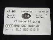 Regulierelement Klima AUDI (NSU) A3 (8L1) 1.6 8L0820043M