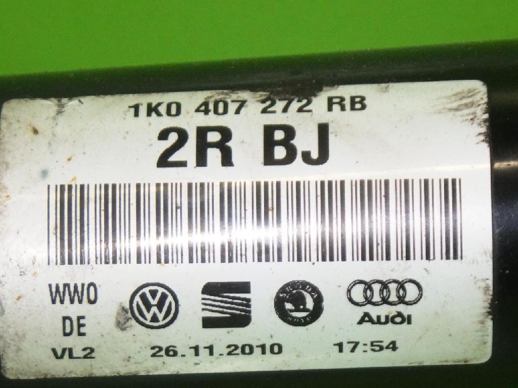 Gelenkwelle Antriebswelle vorne rechts VW PASSAT Variant (365) 2.0 TDI 1K0407272BB Bild Gelenkwelle Antriebswelle vorne rechts VW PASSAT Variant (365) 2.0 TDI 1K0407272BB