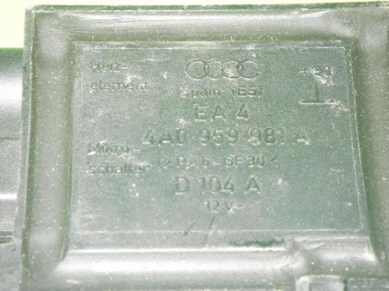 Steuergerät Türgriff AUDI (NSU) A3 (8L1) 1.8 T 4A0959981A Bild Steuergerät Türgriff AUDI (NSU) A3 (8L1) 1.8 T 4A0959981A