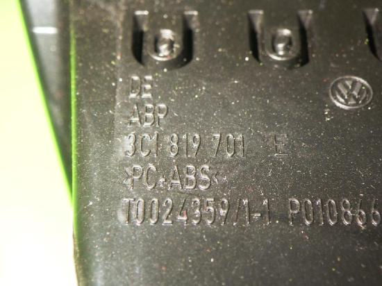 Luftdüse vorne links VW PASSAT Variant (3C5) 2.0 TDI 3C1819701E Bild Luftdüse vorne links VW PASSAT Variant (3C5) 2.0 TDI 3C1819701E