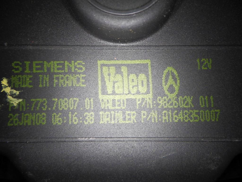 Gebläsemotor MERCEDES-BENZ GL-KLASSE (X164) GL 320 CDI 4-matic (164.822) A1648350007