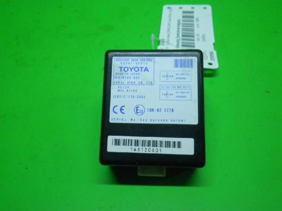Steuergerät Zentralverriegelung TOYOTA COROLLA Verso (ZER_, ZZE12_, R1_) 2.0 D-4D 89741-0F010 Bild Steuergerät Zentralverriegelung TOYOTA COROLLA Verso (ZER_, ZZE12_, R1_) 2.0 D-4D 89741-0F010