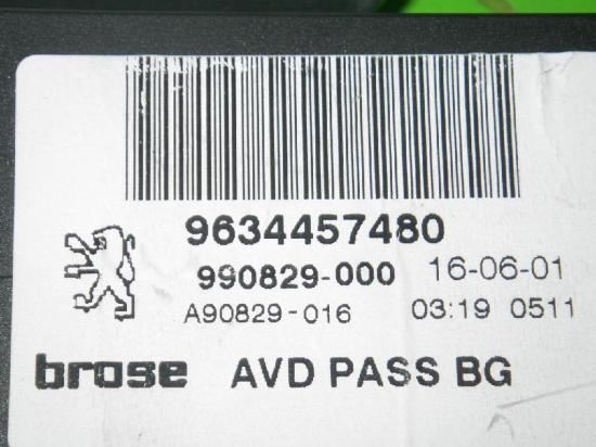 Fensterhebermotor Tür vorne rechts PEUGEOT 307 (3A/C) 1.6 16V 0130821766 Bild Fensterhebermotor Tür vorne rechts PEUGEOT 307 (3A/C) 1.6 16V 0130821766
