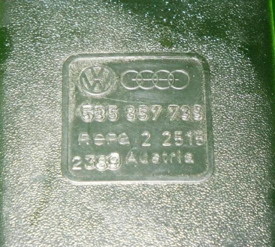 Sicherheits-Gurtpeitsche hinten links VW CORRADO (53I) 1.8 G60 535857739 Bild Sicherheits-Gurtpeitsche hinten links VW CORRADO (53I) 1.8 G60 535857739