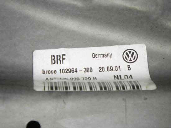 Fensterheber Tür hinten links VW BORA (1J2) 1.6 16V 1J5839729H Bild Fensterheber Tür hinten links VW BORA (1J2) 1.6 16V 1J5839729H