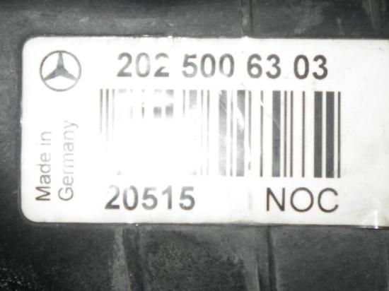 Wasserkühler MERCEDES-BENZ C-KLASSE T-Model (S202) C 220 T CDI (202.193) 2025006303 Bild Wasserkühler MERCEDES-BENZ C-KLASSE T-Model (S202) C 220 T CDI (202.193) 2025006303