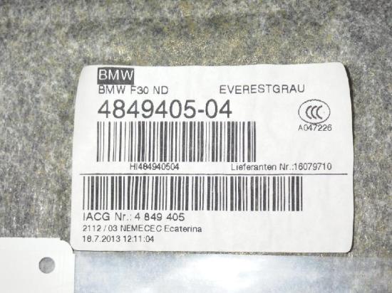 Dachhimmel BMW 3 (F30, F35, F80) 318 d xDrive 4849405 Bild Dachhimmel BMW 3 (F30, F35, F80) 318 d xDrive 4849405