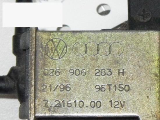 Steuerventil AGR VW PASSAT (3B2) 1.8 026906283H Bild Steuerventil AGR VW PASSAT (3B2) 1.8 026906283H