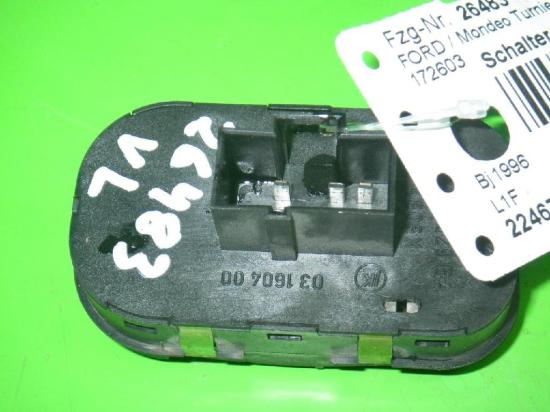 Schalter Fensterheber Tür vorne links FORD MONDEO I Kombi (BNP) 1.6 i 16V 93BG14529BA Bild Schalter Fensterheber Tür vorne links FORD MONDEO I Kombi (BNP) 1.6 i 16V 93BG14529BA