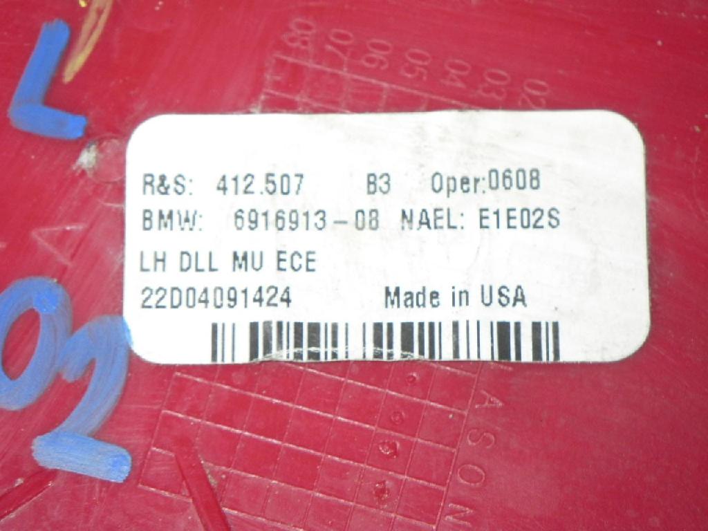 Schlussleuchte innen links BMW X5 (E53) 3.0 d 6916913 Bild Schlussleuchte innen links BMW X5 (E53) 3.0 d 6916913