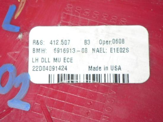 Schlussleuchte innen links BMW X5 (E53) 3.0 d 6916913 Bild Schlussleuchte innen links BMW X5 (E53) 3.0 d 6916913
