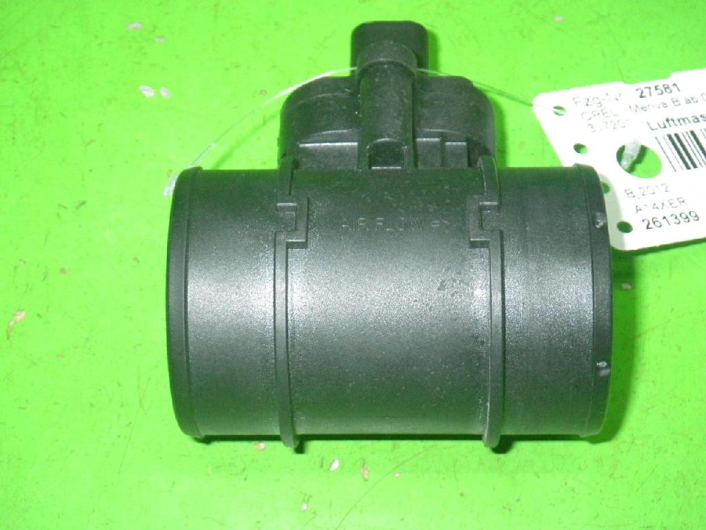 Luftmassenmesser OPEL MERIVA B 1.4 13307079 Bild Luftmassenmesser OPEL MERIVA B 1.4 13307079