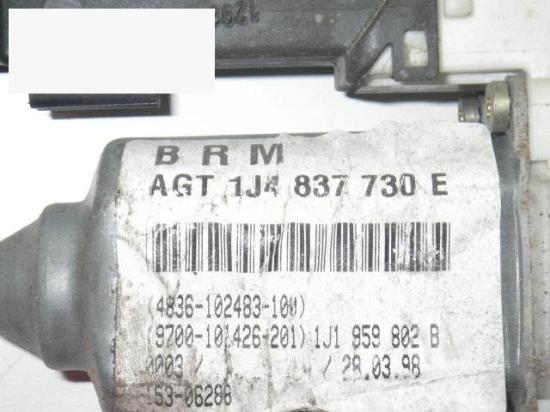 Fensterhebermotor Tür vorne rechts VW GOLF IV (1J1) 1.9 TDI 1J4837730E Bild Fensterhebermotor Tür vorne rechts VW GOLF IV (1J1) 1.9 TDI 1J4837730E