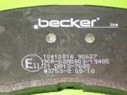 Bremsbelagsatz hinten KIA OPIRUS (GH) 3.5 10410816