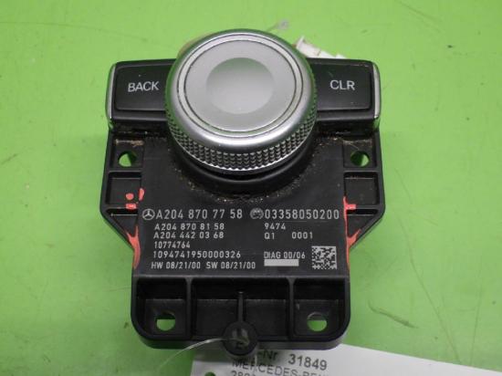 Bedienmodul Bordcomputer MERCEDES-BENZ C-KLASSE (W204) C 300 4-matic (204.081) A2048707758 Bild Bedienmodul Bordcomputer MERCEDES-BENZ C-KLASSE (W204) C 300 4-matic (204.081) A2048707758