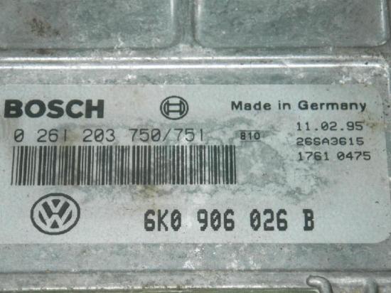 Motorsteuergerät SEAT IBIZA II (6K1) 1.4 i 0261203750 Bild Motorsteuergerät SEAT IBIZA II (6K1) 1.4 i 0261203750