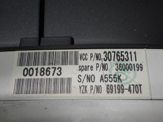 Kombiinstrumente Tacho VOLVO C30 D5 30765311 Bild Kombiinstrumente Tacho VOLVO C30 D5 30765311